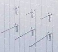 ネット用展示什器フック1